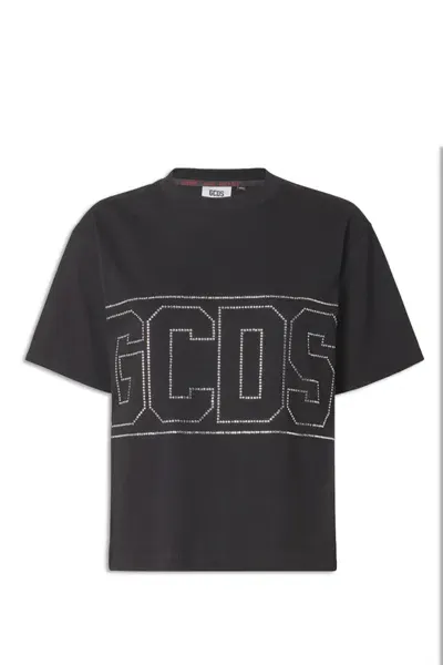 Gcds T-shirt In Black