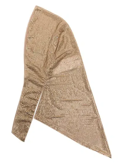 Giuseppe Di Morabito Rhinestone-embellished Durag In Neutrals