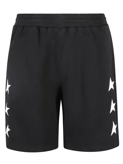 Golden Goose Diego Star Shorts In Black