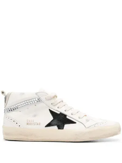 Golden Goose Mid Star In White