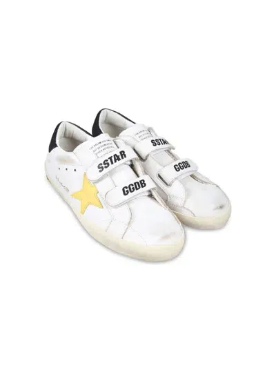 Golden Goose Kids' Sneakers Con Stella In White