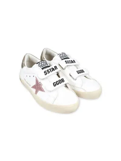 Golden Goose Kids' Sneakers Old School In White