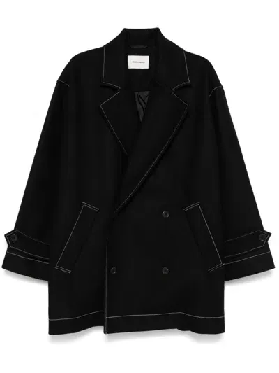 Henrik Vibskov Dimout Coat In Black