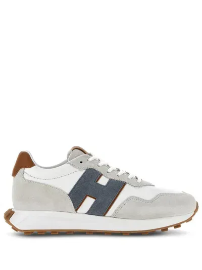 Hogan Pre H601 Suede Sneakers In Gray