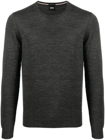 Hugo Boss Boss Sweaters In Gray