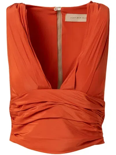 Jbq Ames Top In Orange