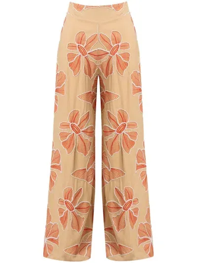 Jbq Odette Trousers In Orange