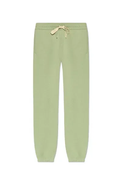 Jil Sander Logo Sweatpants In Green