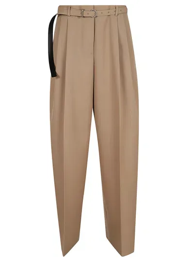 Jil Sander Trouser 42 Aw 28 Wb In Brown