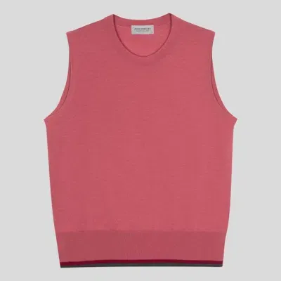 John Smedley Jersey In Pink