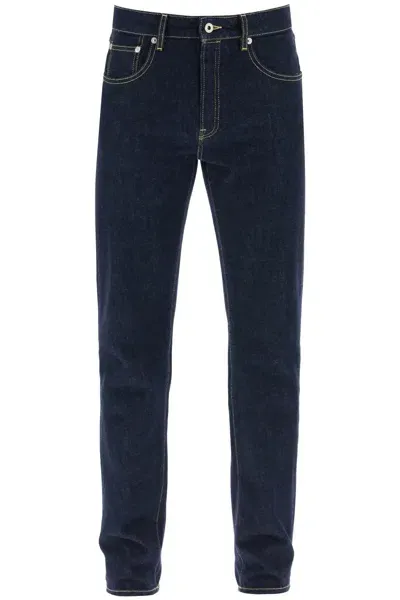 Kenzo Slim Fit Bara Jeans In Blue