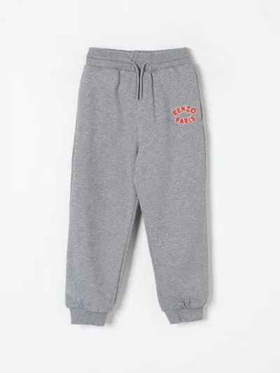 Kenzo Pants  Kids Kids Color Grey In Grau