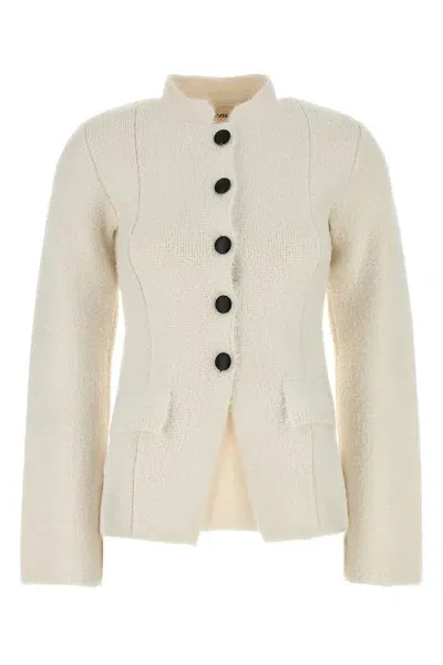 Khaite Aeson Jacket-s Nd  Female In White