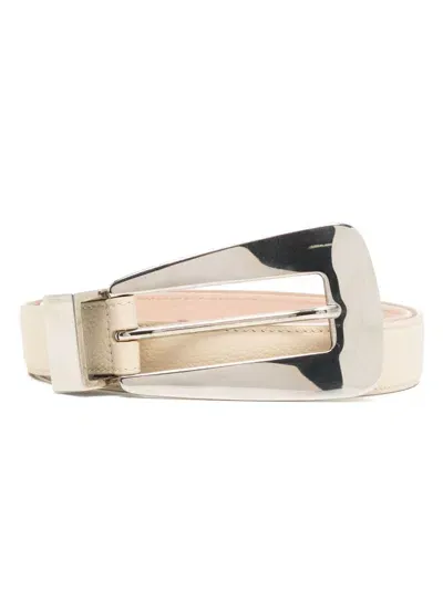 Khaite Lucca Belt In Neutrals