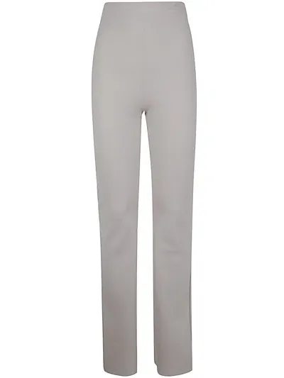 La Petit Robe Di Chiara Boni Venusette Hw Trousers Jersey In Winter White