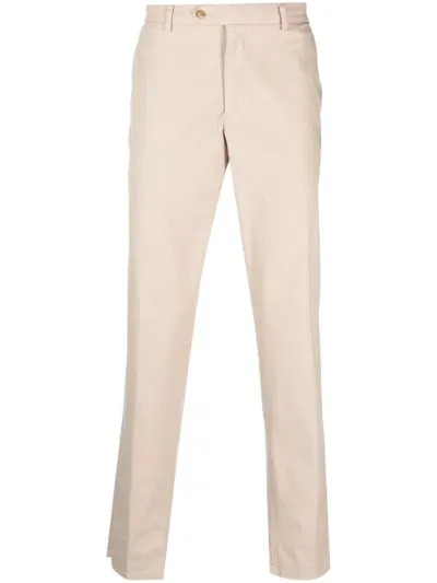 Lardini Straight-leg Chinos In Neutrals