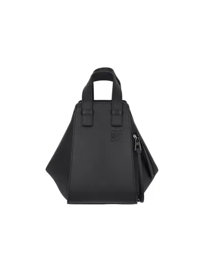 Loewe Women "hammock" Crossbody Bag In Black