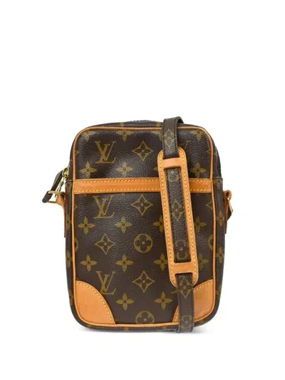 Pre-owned Louis Vuitton 2003 Danube Cross Body Bag In Brown