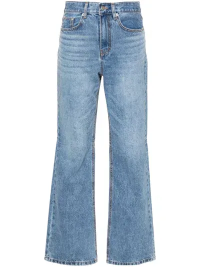 Low Classic Straight-leg Jeans In Blue