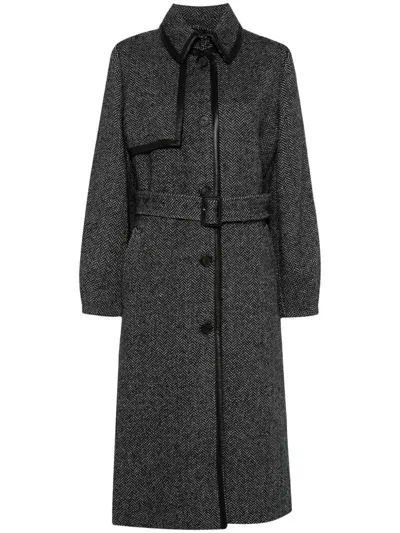 Mackage Zeva-hb Coat In Black