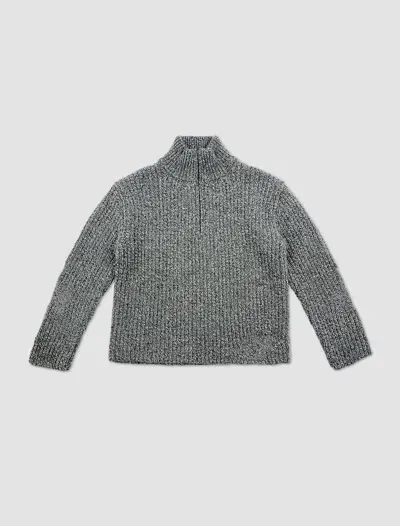 Maison Margiela Crew Neck Sweater In Marrone