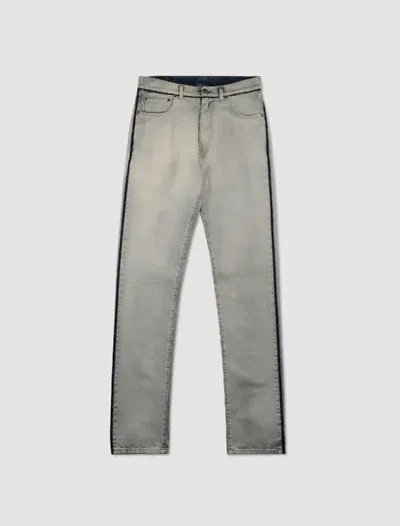 Maison Margiela Five Pocket Jeans In Bianco