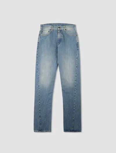 Maison Margiela Jeans In Medium Blue