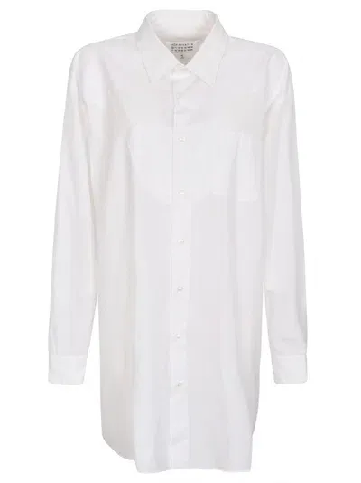 Maison Margiela Shirts In Optic White