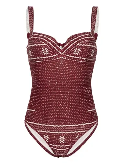 Marlies Dekkers Morana Push Up Bra In Red