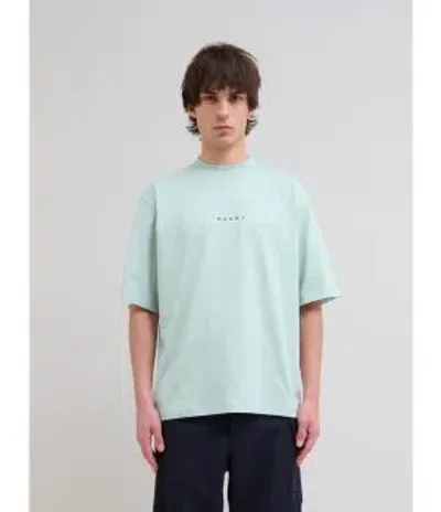 Marni Cotton T-shirt In Green