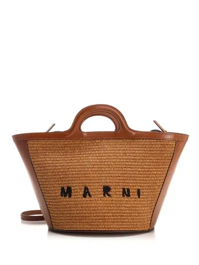 Marni Small Tropicalia Bag In Black