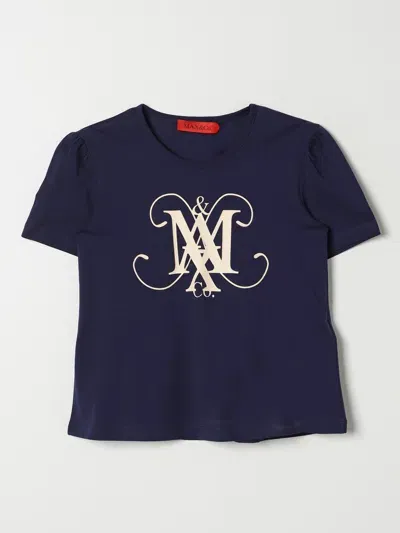 Max & Co. Kid T-shirt  Kids Color Blue In Blau