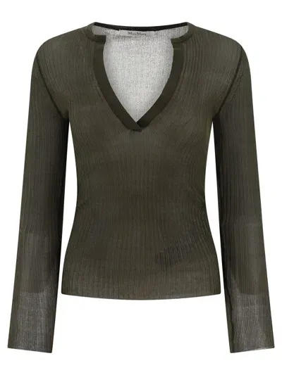 Max Mara Saggina Tops Green