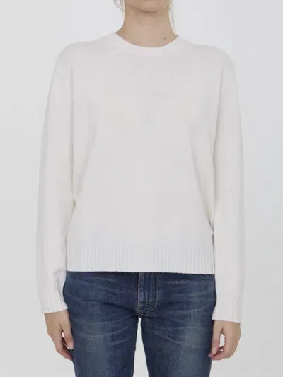 Max Mara Omelia Sweater In White