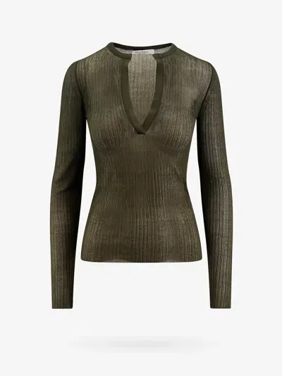 Max Mara Woman Saggina Woman Green Top