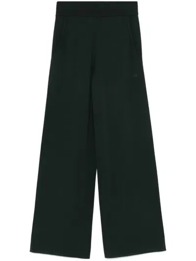 Max Mara Zigote Trousers In Green