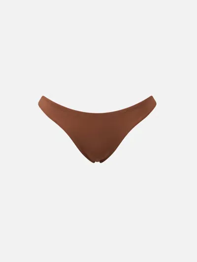 Mc2 Saint Barth Woman Brown Cheeky Swim Briefs Naomi