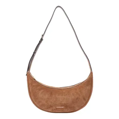 Michael Kors Avra Medium Shoulder Bag In Brown