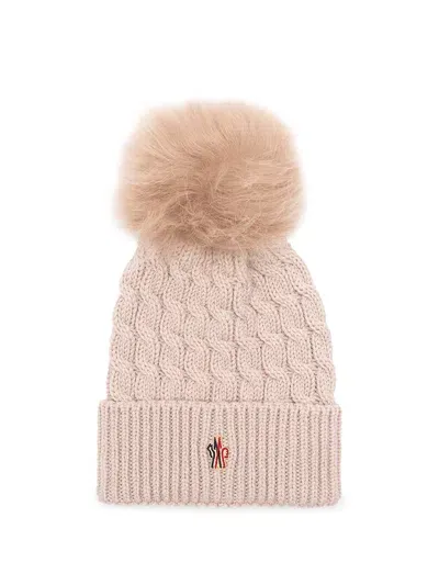 Moncler Beanie In Pink