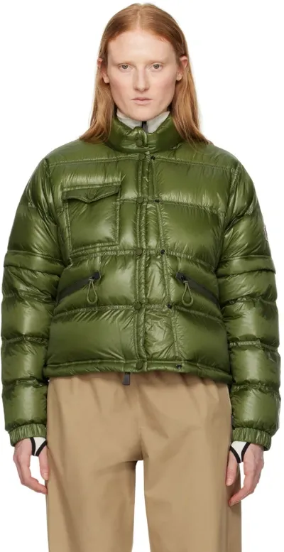 Moncler Green Mauduit Down Jacket