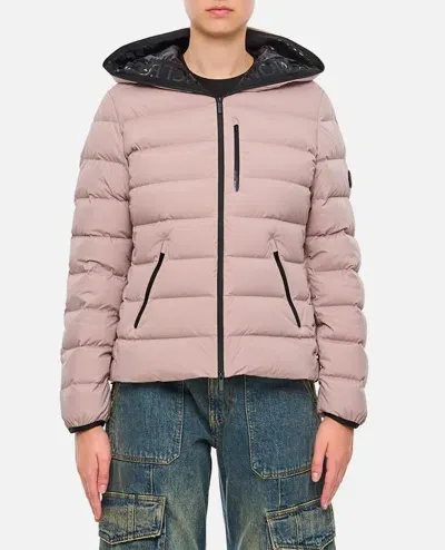 Moncler Herbe Down Jacket In Neutrals