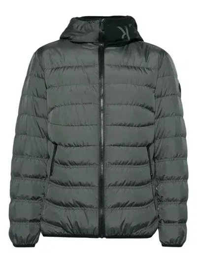 Moncler Vernasca Down Puff Jacket In Green