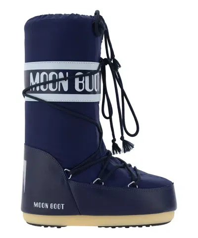 Moon Boot Icon Snow Boots In Blue