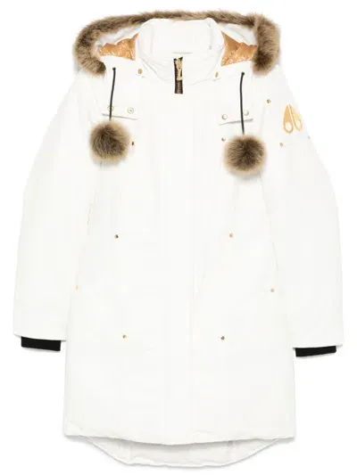 Moose Knuckles Grand Metis Parka In White