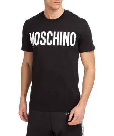 Moschino Logo T-shirt In Black