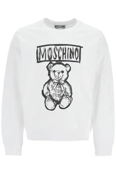 Moschino Sweaters In White