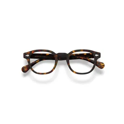 Moscot Lemtoshmatte Tortoise De In Blue