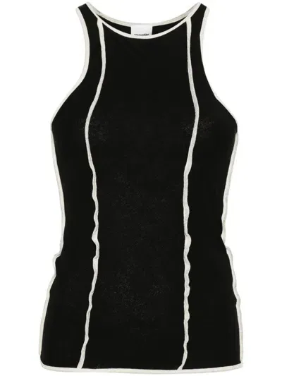 Nanushka Enna Tank Top In Black