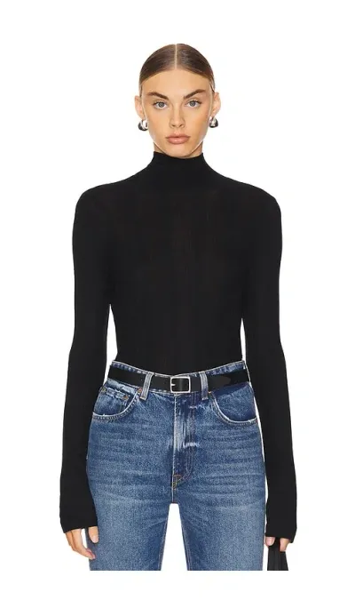 Nation Ltd Oberteil Rene Turtleneck In Black