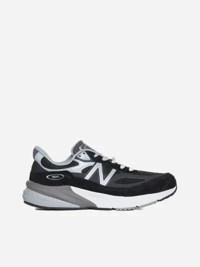 New Balance Mius 990v6 Sneaker In Black